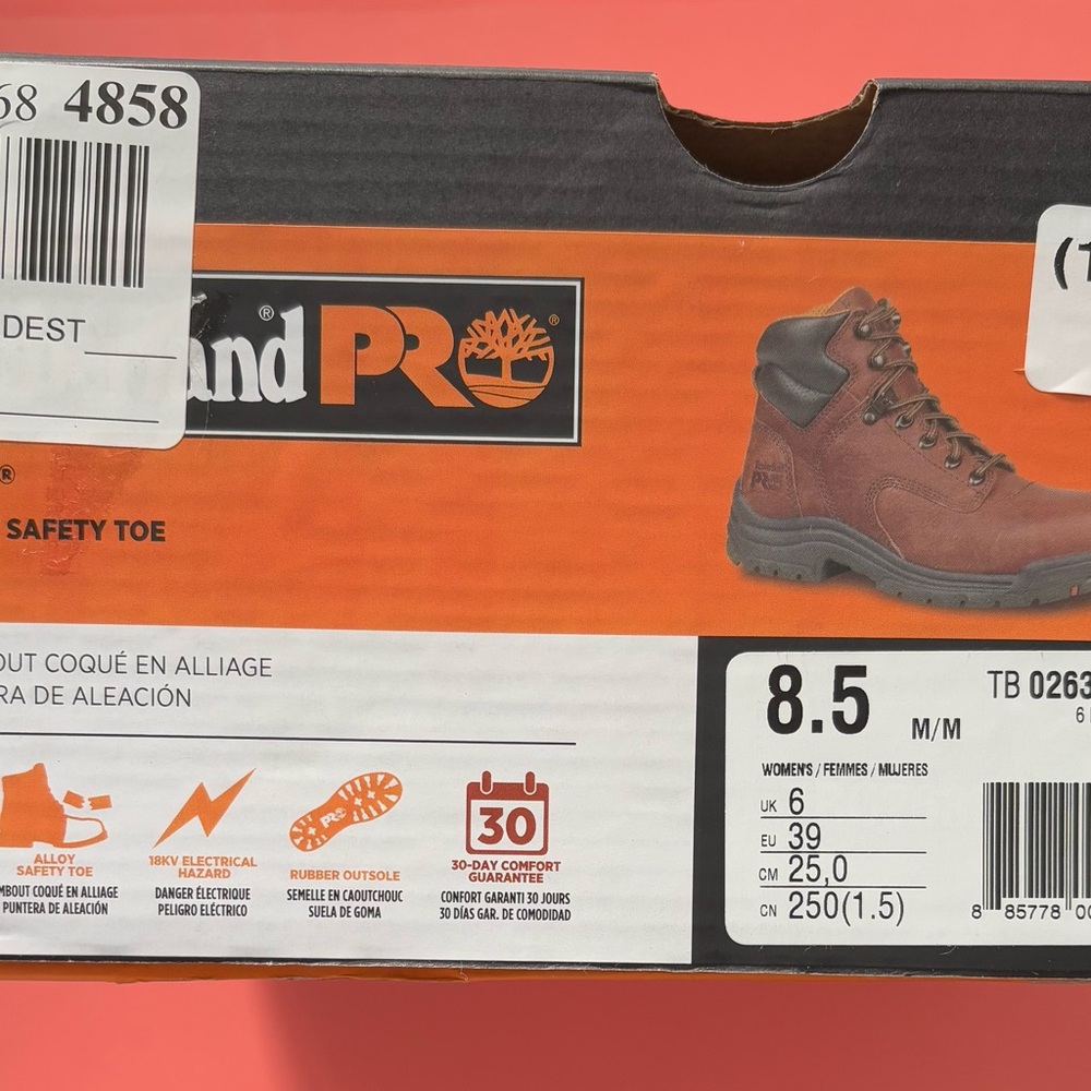 Timberland PRO Women’s Brown Safety Toe Boots
